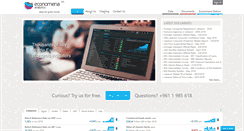 Desktop Screenshot of economena.com